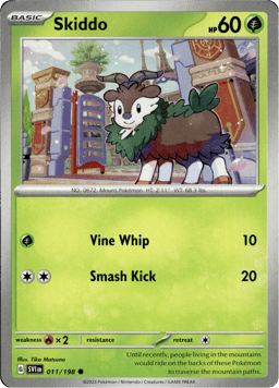 2023 Skiddo #11 Scarlet & Violet