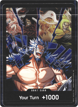 2026 DON!! Card (Alternate Art) (Rocks) #DON The World's Strongest Warriors