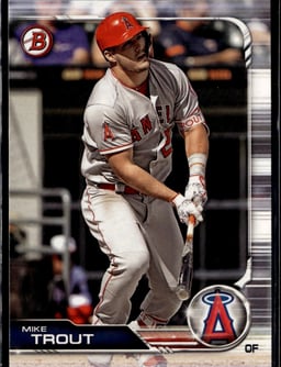 2019 Mike Trout #1 Bowman