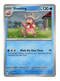 2025 Slowking #19 Prismatic Evolutions