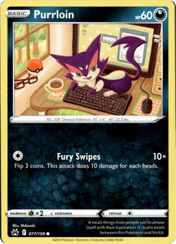 2023 Purrloin #77 Crown Zenith
