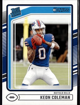 2024 Keon Coleman #358 Donruss