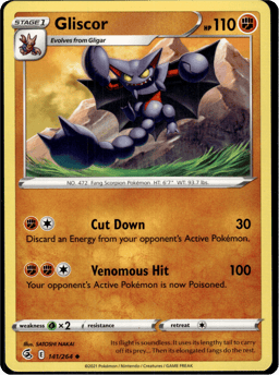 2021 Gliscor #141 Fusion Strike