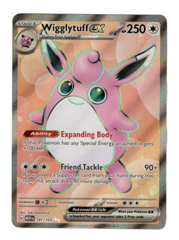 2023 Wigglytuff ex #187 151