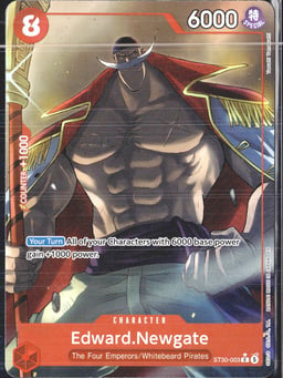 2026 Edward.Newgate (fullArt) #3 Luffy & Ace