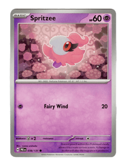 2025 Spritzee #38 Prismatic Evolutions