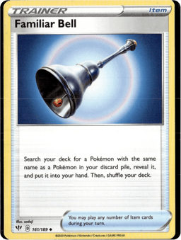 2020 Familiar Bell #161 Darkness Ablaze