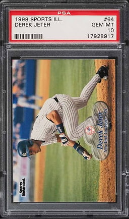 1998 Sports Illustrated Derek Jeter #64 PSA 10 GEM MINT