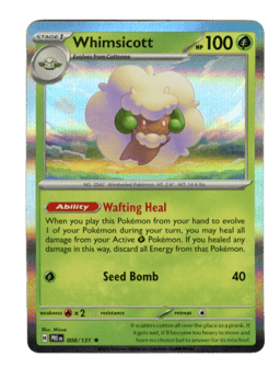 2025 Whimsicott #8 Prismatic Evolutions