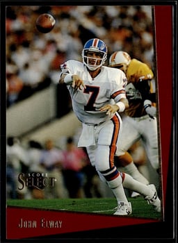 1993 John Elway #34 Score Select
