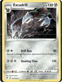 2020 Excadrill #122 Vivid Voltage