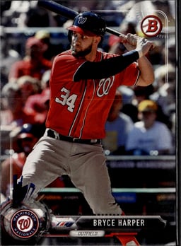 2017 Bryce Harper #3 Bowman