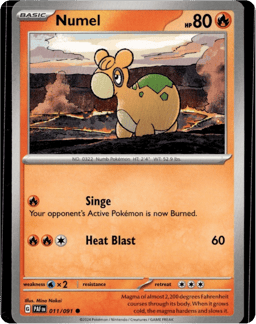 2024 Numel #11 Paldean Fates