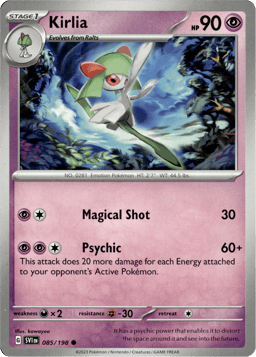 2023 Kirlia #85 Scarlet & Violet