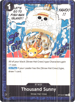 2024 Thousand Sunny (reprint) #17 3D2Y