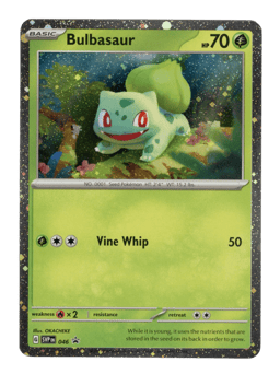 2023 Bulbasaur #46 Scarlet & Violet Black Star Promos