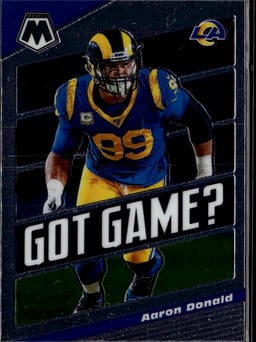 2020 Aaron Donald #GG13 Mosaic Got Game