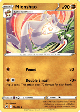 2022 Mienshao #104 Lost Origin