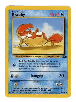 1999 Krabby #51 Fossil Unlimited