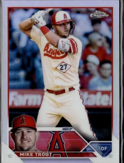 2023 Mike Trout #27 Topps Chrome