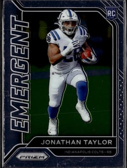 2020 Jonathan Taylor #4 Prizm Emergent