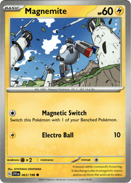 2023 Magnemite #63 Scarlet & Violet