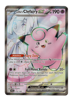 2025 Lillie's Clefairy ex #173 Journey Together