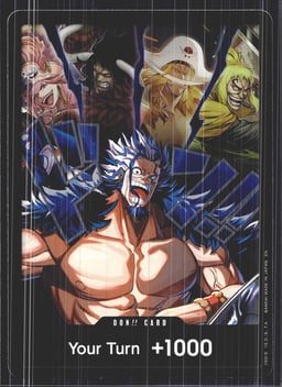 2026 DON!! Card (Alternate Art) (Rocks) #DON The World's Strongest Warriors