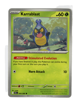 2025 Karrablast  (Master Ball) #009 Black Bolt