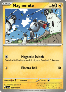 2023 Magnemite #63 Scarlet & Violet