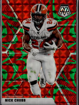 2020 Nick Chubb #53 Mosaic