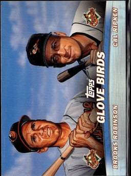 2000 Cal Ripken #TC3 Glove Birds