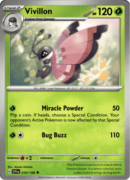 2023 Vivillon #10 Scarlet & Violet