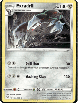2020 Excadrill #122 Vivid Voltage