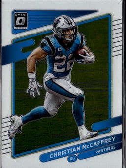 2021 Christian McCaffrey #160 Donruss Optic