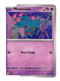 2025 Misdreavus #35 Phantasmal Flames