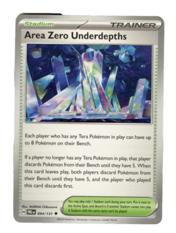 2025 Area Zero Underdepths #94 Prismatic Evolutions