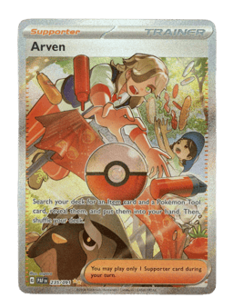 2024 Arven #235 Paldean Fates
