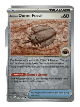 2023 Antique Dome Fossil #152 151
