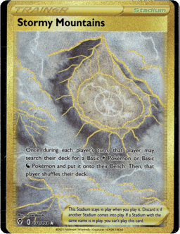 2021 Stormy Mountains #232 Evolving Skies