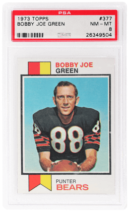 1973 Topps Bobby Joe Green #377 PSA 8