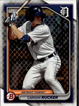 2024 Carson Rucker #BP-65 Bowman Prospects
