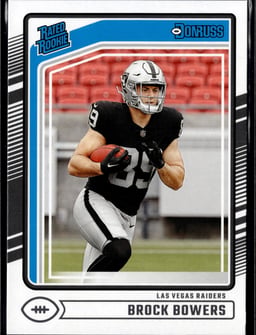 2024 Brock Bowers #394 Donruss
