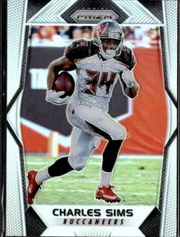 2017 Charles Sims #186 Prizm