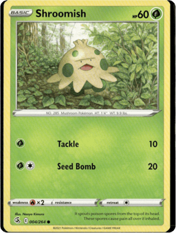 2021 Shroomish #4 Fusion Strike