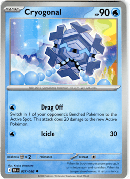 2025 Cryogonal #27 Black Bolt