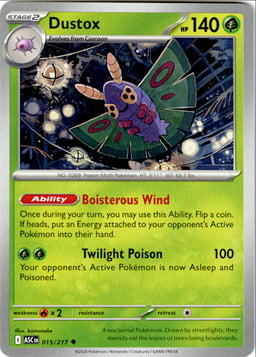 2026 Dustox #15 Ascended Heroes