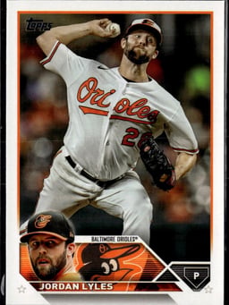 2023 Jordan Lyles #212 Topps