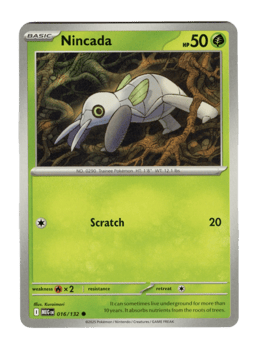 2025 Nincada #16 Mega Evolution