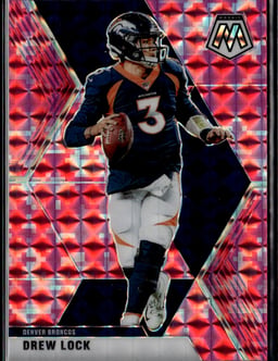 2020 Drew Lock #66 Mosaic